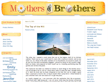 Tablet Screenshot of mothersofbrothers.com